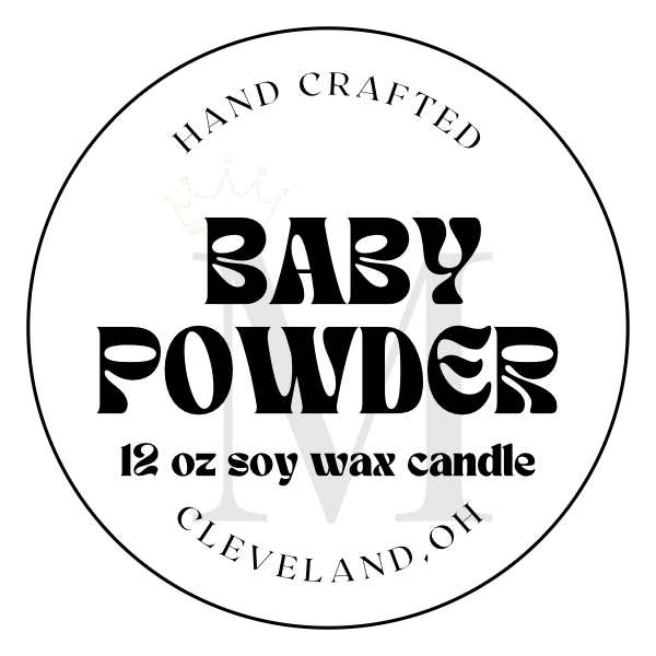 Baby Powder Candle