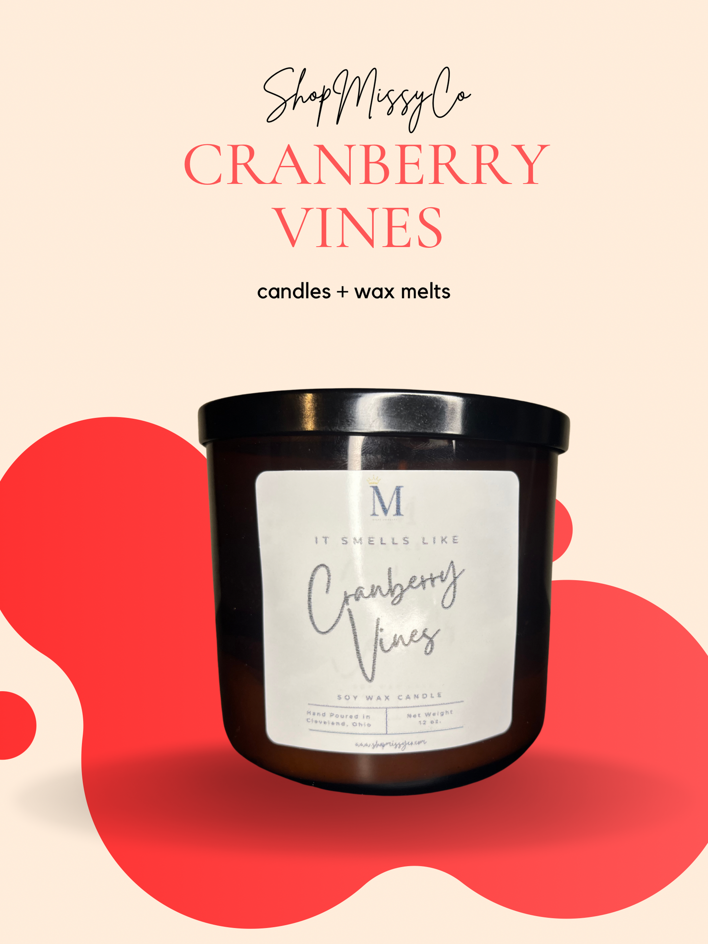 Cranberry Vines Candle