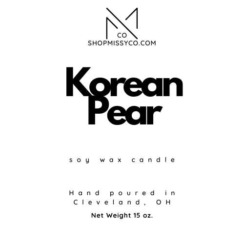 Korean Pear Candle